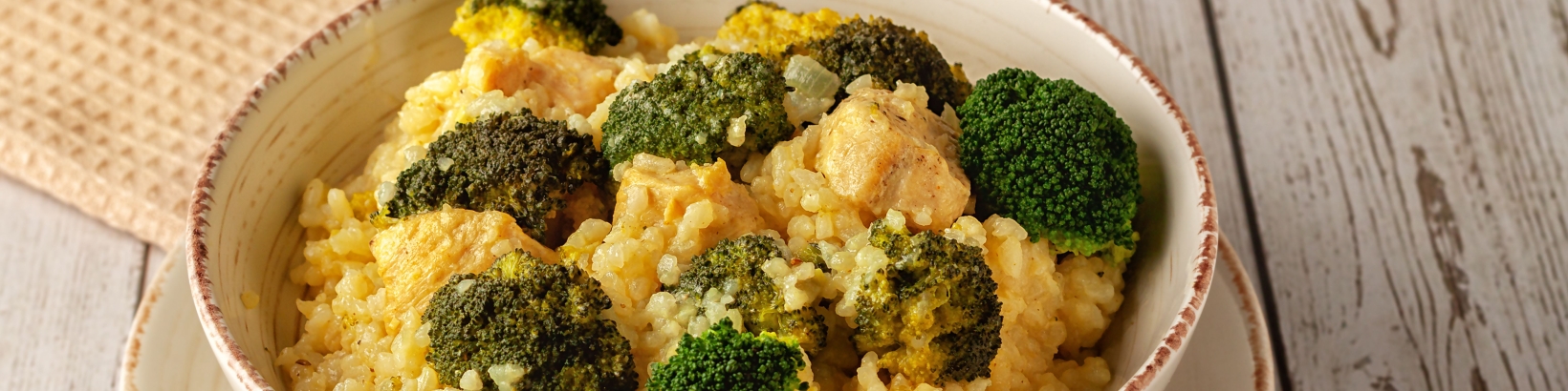 Boekweitrisotto met broccoli en kip